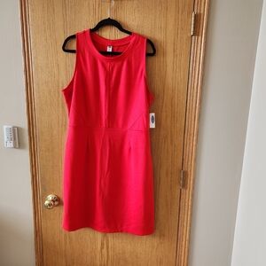 Sleeveless Red Dress